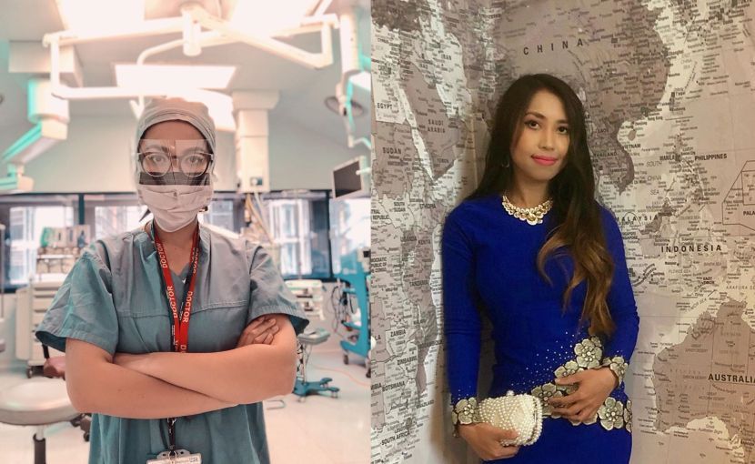 Dilema Nak Melaram Baju Lip Lap Ke Hospital Ramai Nak Tengok Dr Amalina Ootd 1 Syawal Viral Mstar