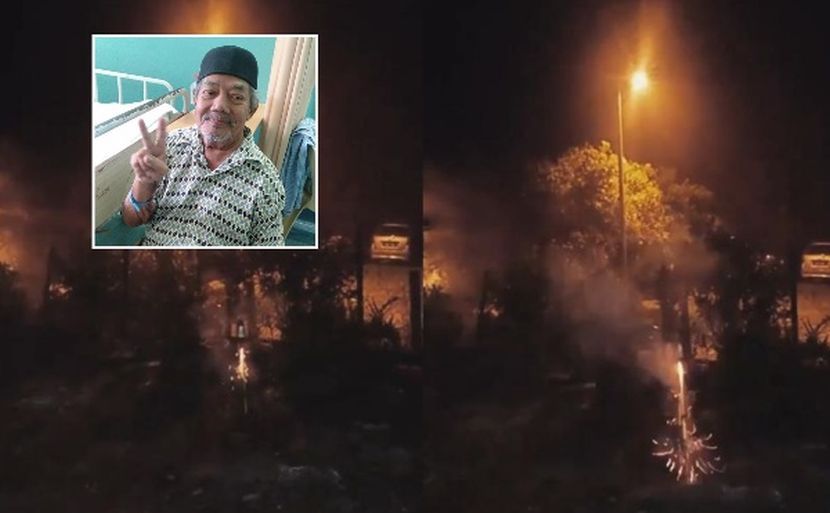 Atuk mengamuk dengan cucu ‘bertuah’! Semua mercun roket berlepas ...