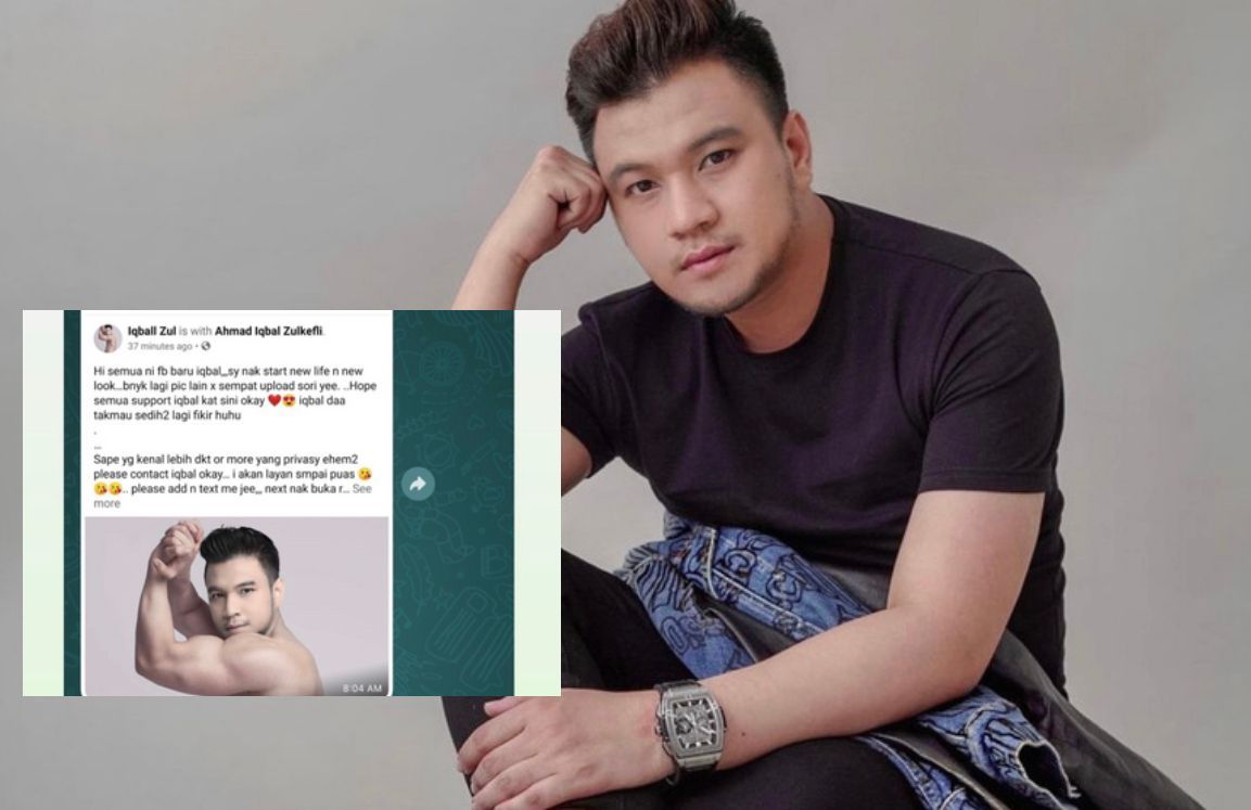 Iqbal Nak Lari Keluar Malaysia Penat Hadap Hinaan Kali Ini Foto Wajah Disunting Dengan Tubuh Lelaki Berseluar Dalam Hiburan Mstar