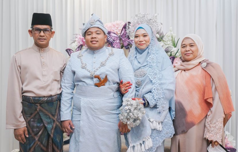 pengantin baca doa 3