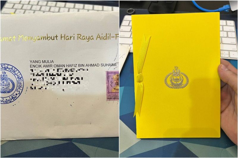 ‘Wajib’ kirim kad raya untuk Sultan Brunei sebab seronok dapat balasan ...