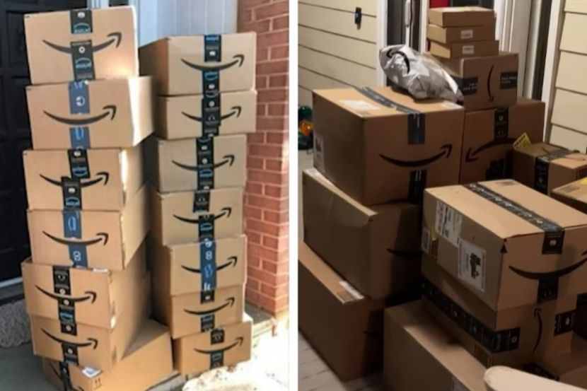 Tak Order Barang Wanita Terkejut Tiba Tiba Terima Lebih 100 Parcel