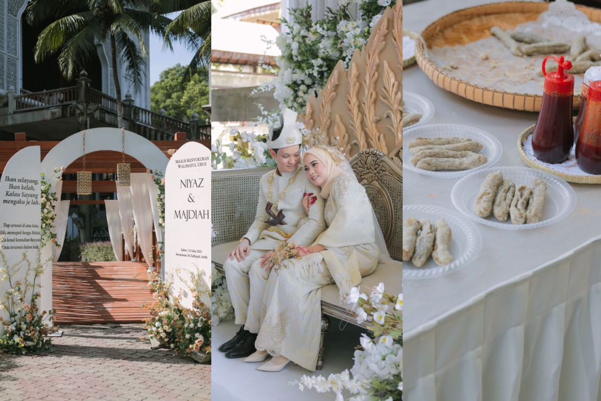 Berangan kahwin tema Melayu klasik, keluarga pengantin lelaki buat