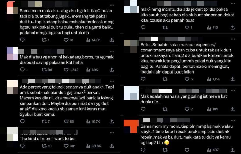 Warga maya turut berkongsi pengalaman masing-masing.