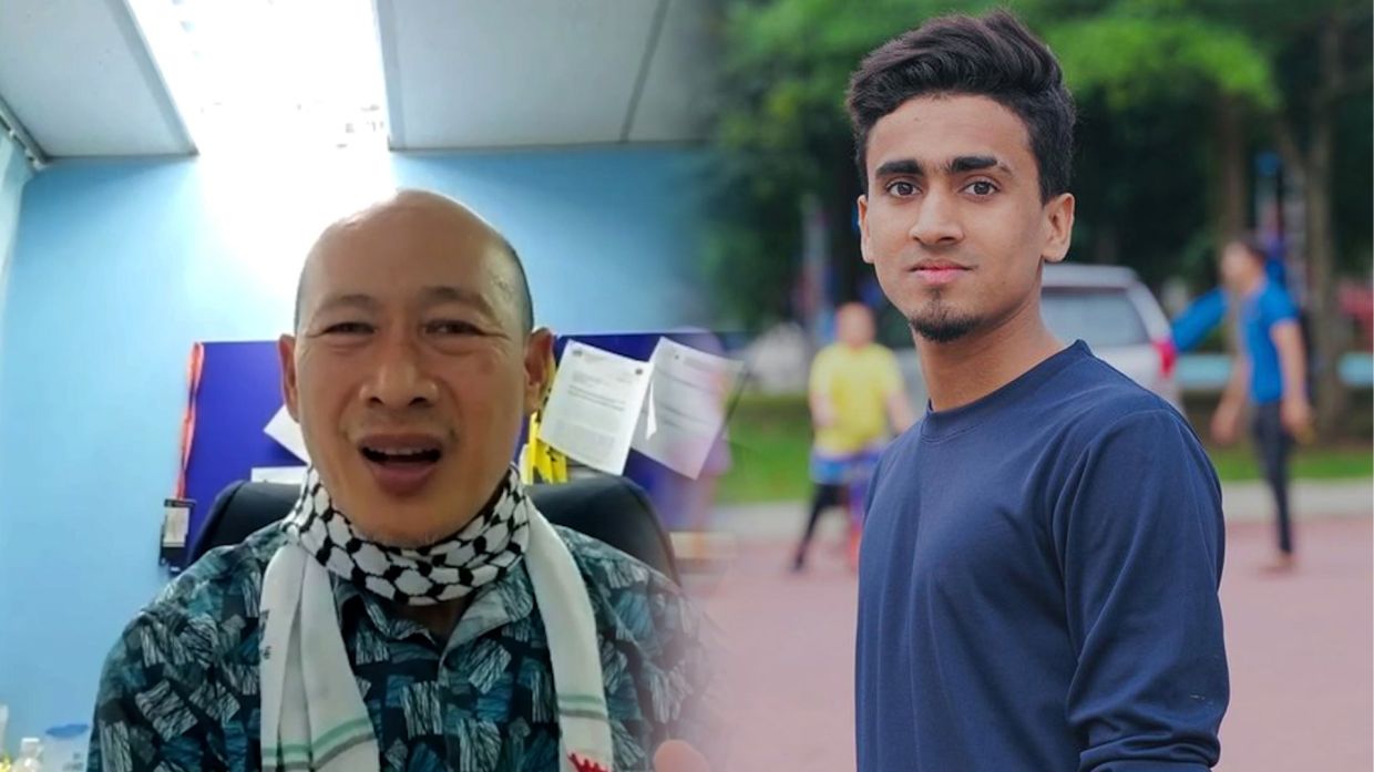 Azlan Komeng dah boleh berdiri, syukur tidak lumpuh... Hasil ikhtiar ...