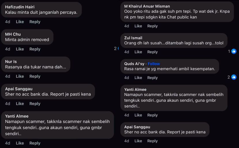Warga maya tampil memberikan nasihat kepadanya.
