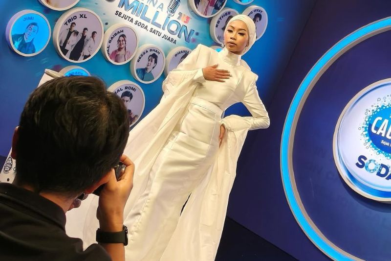 Persembahan mariam gagal mendapat perhatian juri.