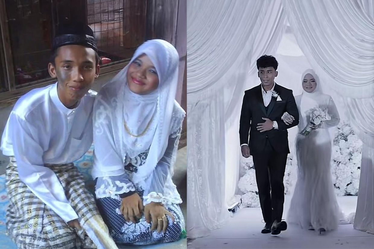 Jeling 18 tahun lalu kena jeling sebab bersanding tumpang pelamin orang ...