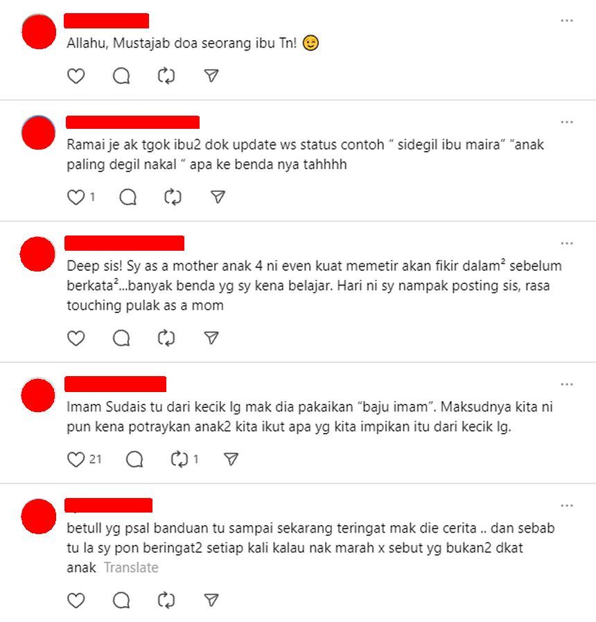 Warga maya turut berkongsi pengalaman masing-masing.