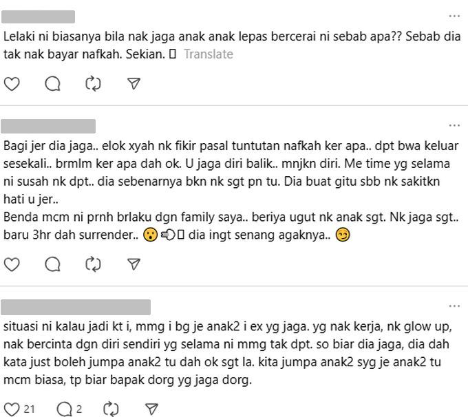 Warga maya turut menasihatinya.