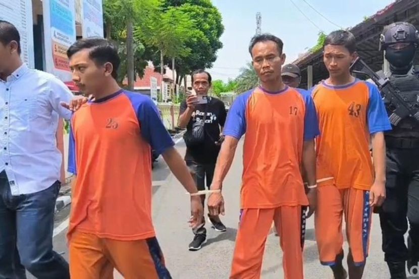 Tiga suspek kes rogol bawah umur ditahan pihak berkuasa. - Foto Detik.com