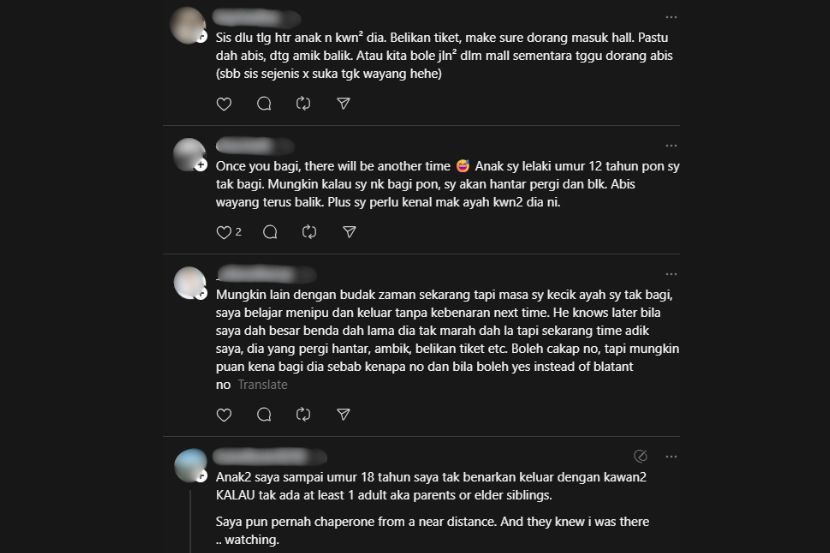 Reaksi netizen