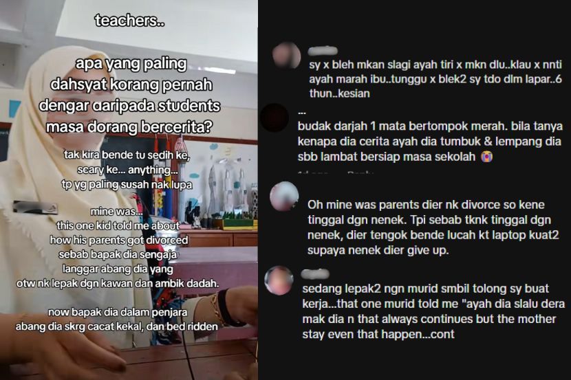Kisah murid yang dikongsi.