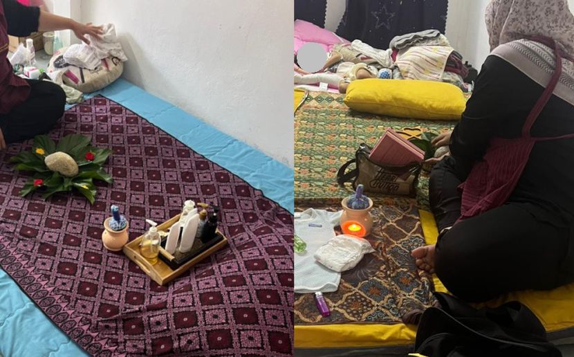 Perkhidmatan tukang urut atau bidan diperlukan oleh wanita lepas bersalin mahupun yang sedang berikhtiar zuriat.