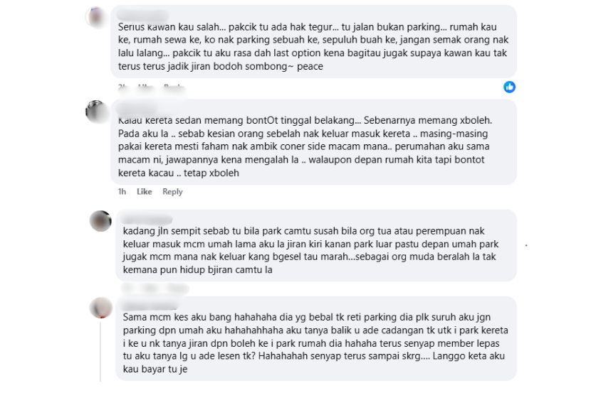 Reaksi netizen.