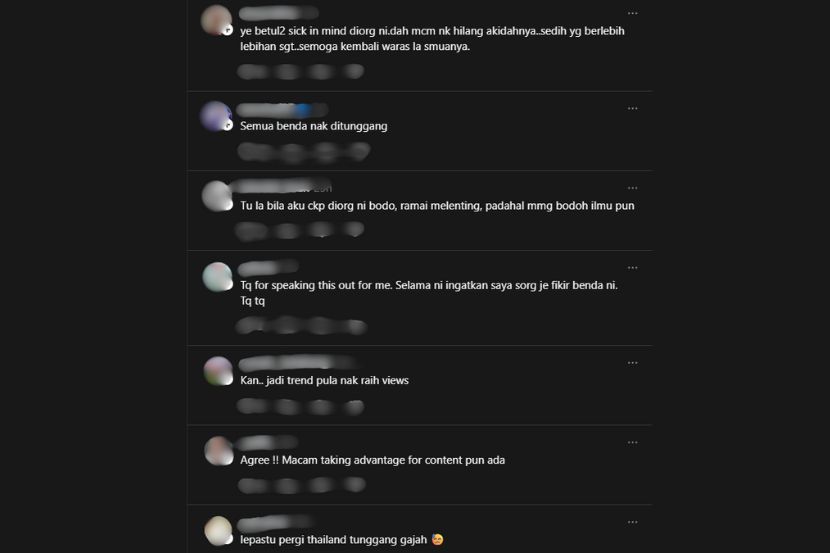 Reaksi netizen.