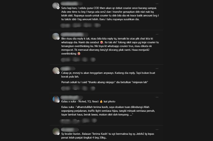 Reaksi warga maya.