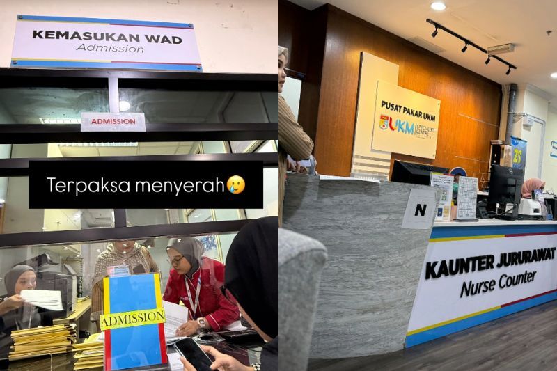 Lan menerima rawatan di HCTM.