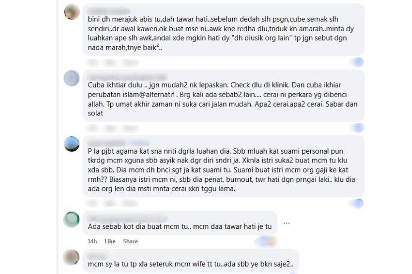 Reaksi netizen
