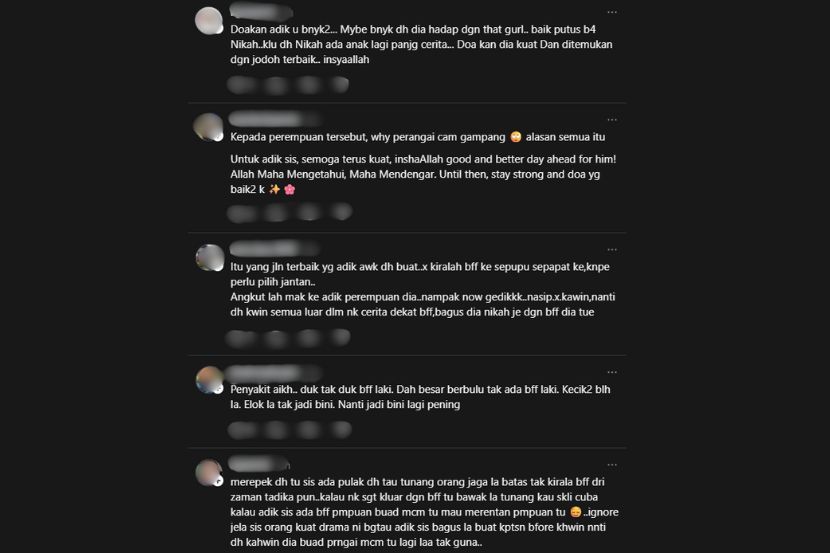 Reaksi netizen
