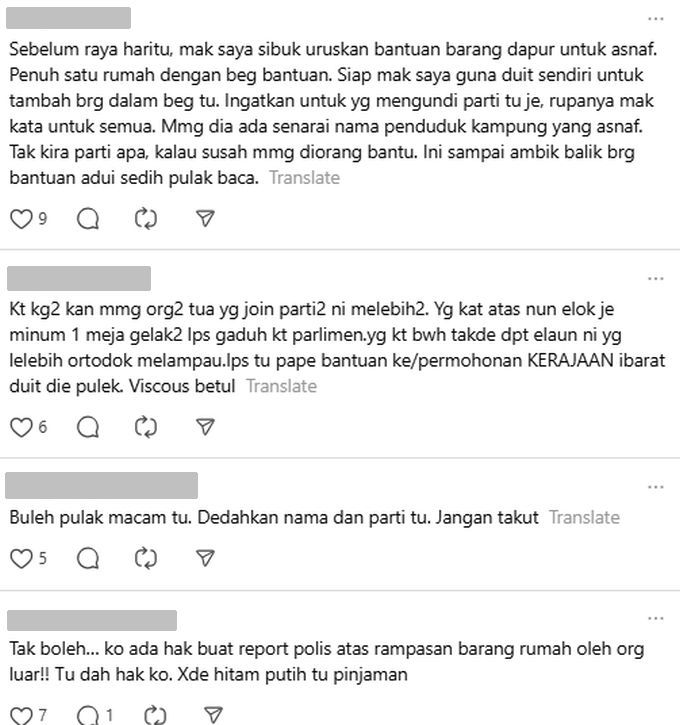 Kebanyakan warga maya terkejut dengan tuntutan semula.