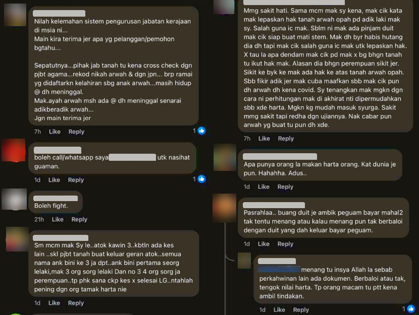 Netizen termasuk peguam memberikan pandangan masing-masing.