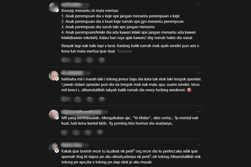 Reaksi netizen