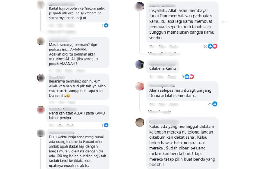 Reaksi netizen