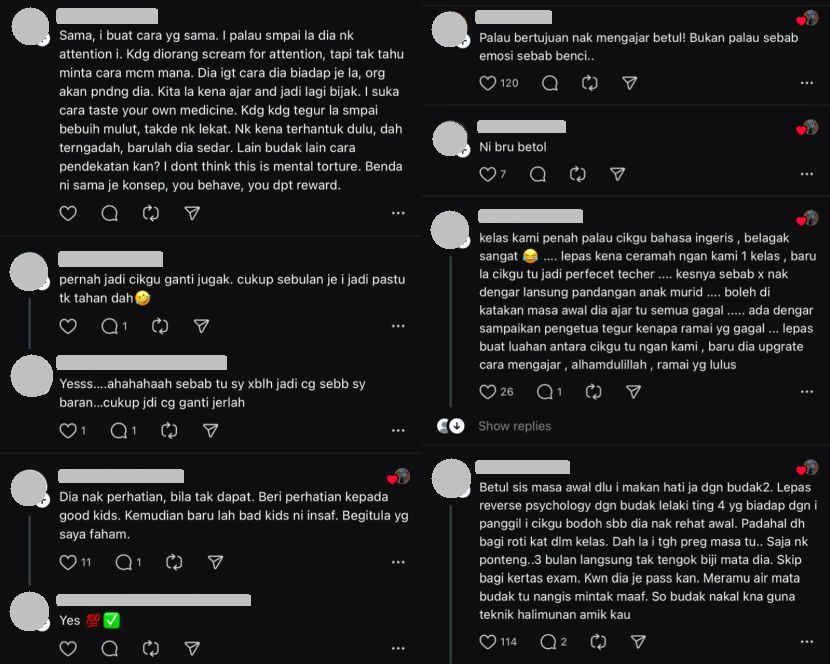 Warga maya turut bersetuju dengan cara yang dilakukannya.