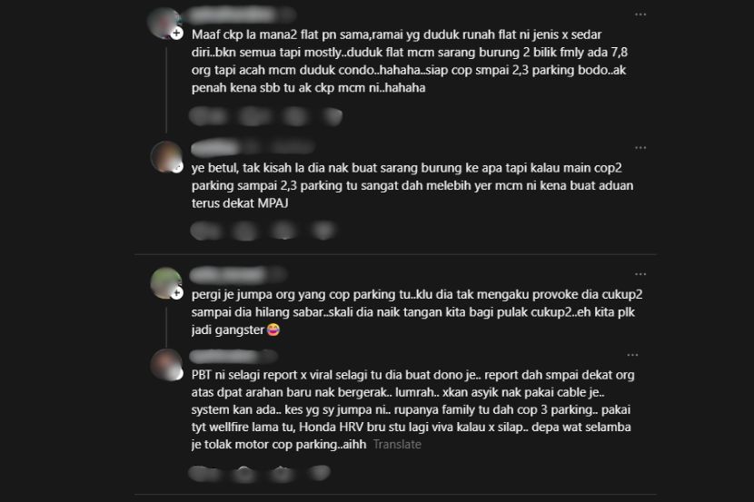 Reaksi netizen
