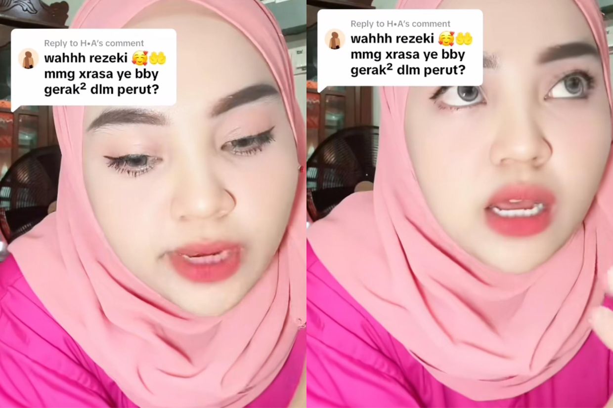 Aryanayden menceritakan semula kisah bagaimana kakaknya tidak sedar akan kehamilan anak sendiri.