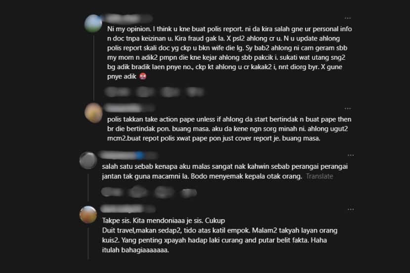 Reaksi netizen