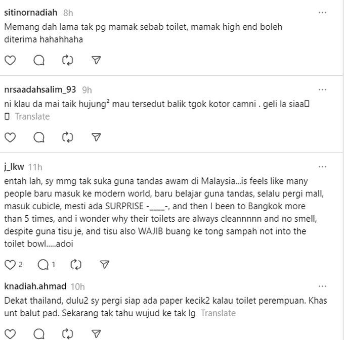 Antara reaksi warga maya berhubung hantaran yang dibuatnya.