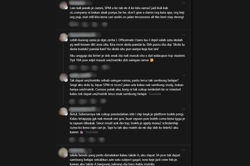 Reaksi warga maya