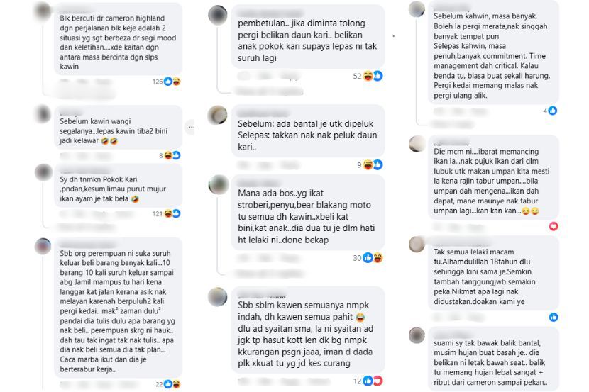 Reaksi netizen