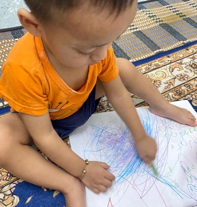 Perkembangan kanak-kanak dapat dilihat melalui lukisan. -Gambar hiasan
