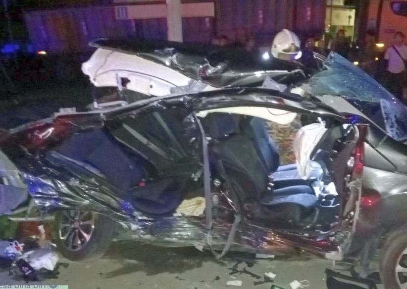 Tragedi Aidiladha... Suami isteri naik Bezza bersama tiga beradik maut ...