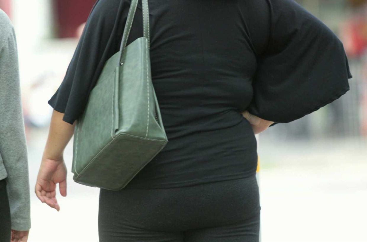 Pics for obesity story. Azman Ghani / The Star