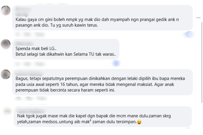 Reaksi netizen