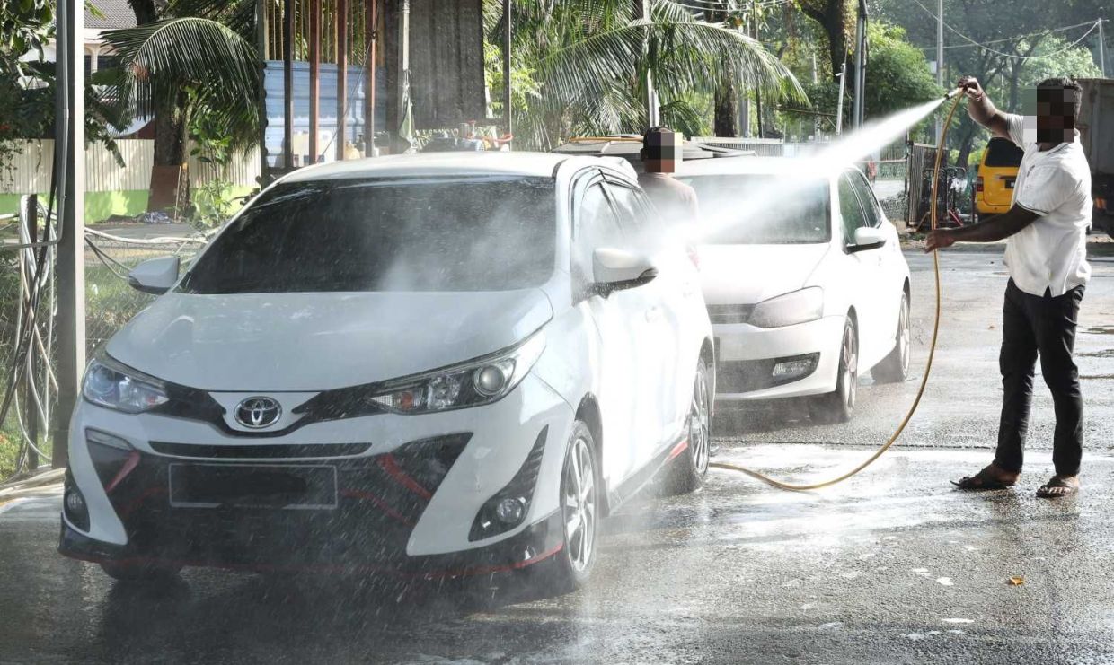 Water disruption in Klang.—KK SHAM/The Star