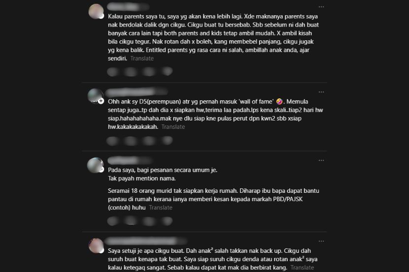 Reaksi netizen