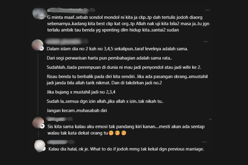 Reaksi netizen