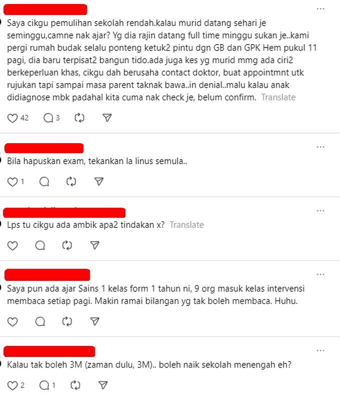 Warga maya berharap peperiksaan penilaian diwujudkan semula.