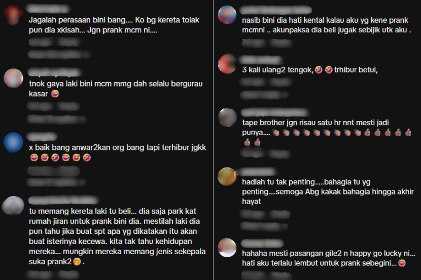 Reaksi netizen