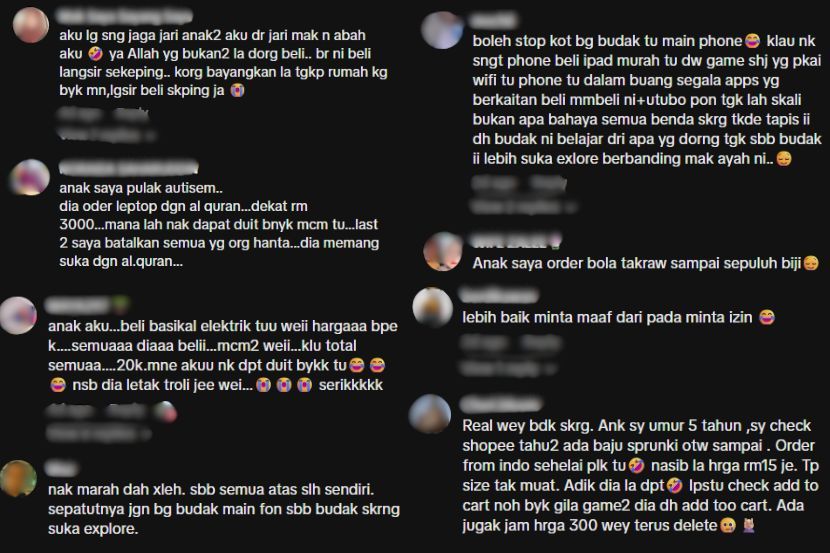 Reaksi netizen