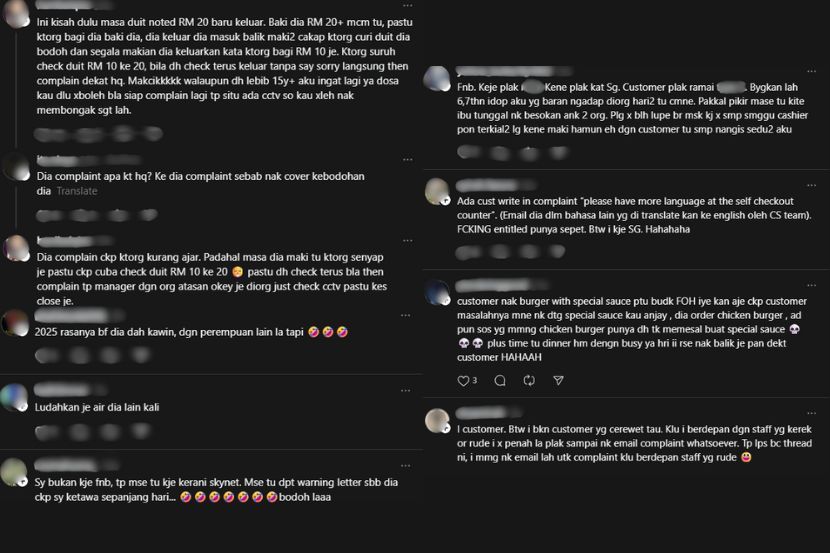 Reaksi netizen