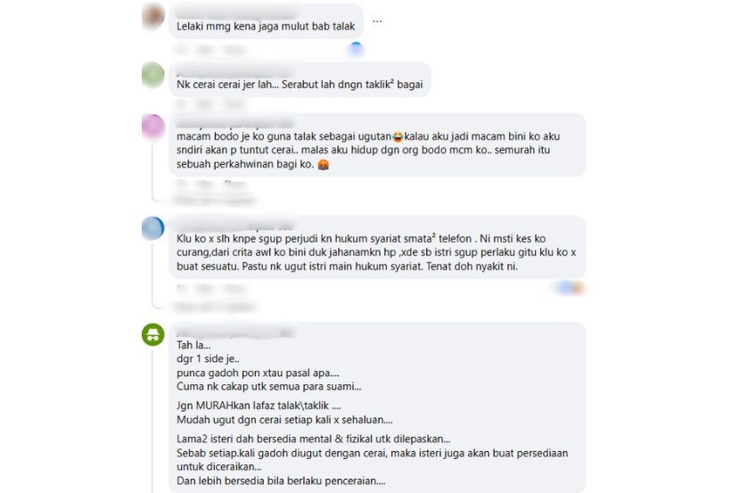 Reaksi netizen