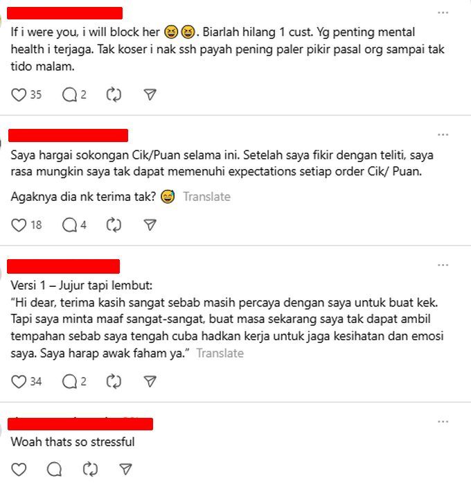 Warga maya memberi pandangan masing-masing.