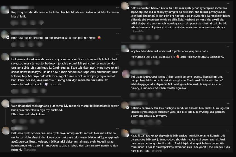 Reaksi netizen.