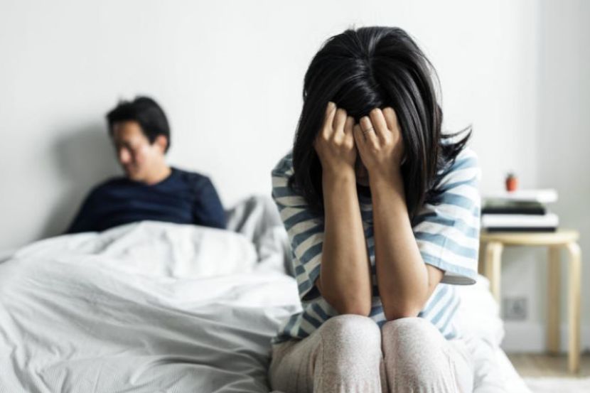 Setiap pasangan perlu berbincang jika mempunyai rasa tidak puas. -Gambar hiasan